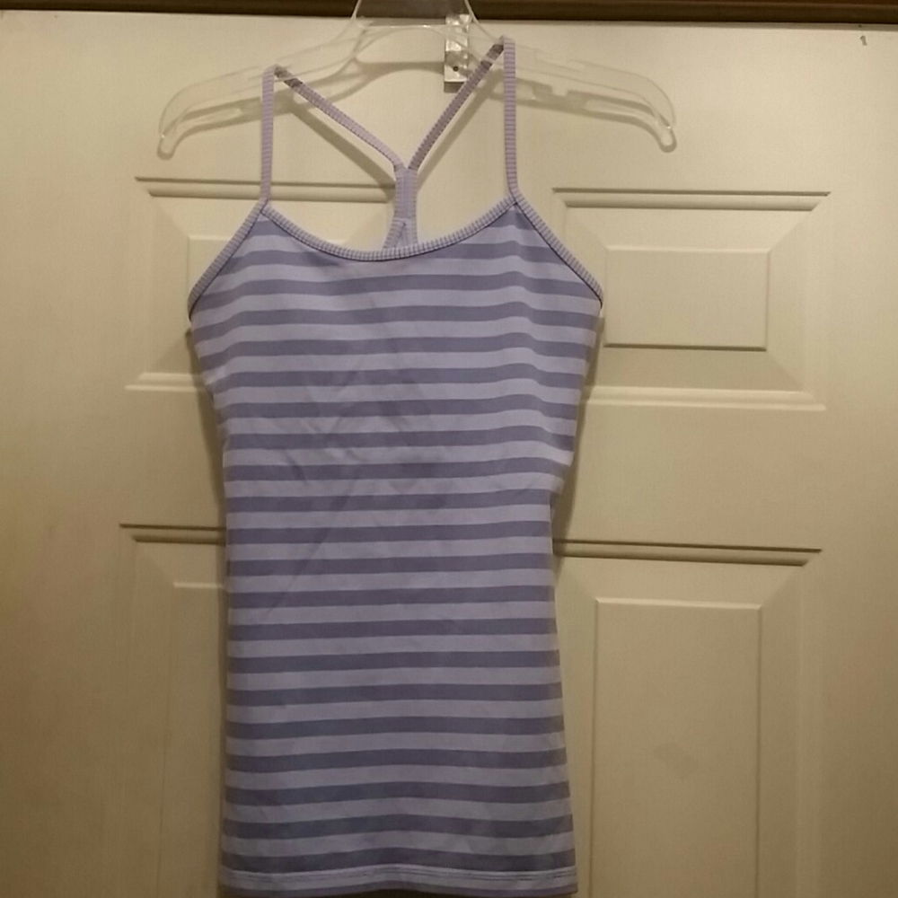 LULULEMON Power Y tank top.  Size dot 8